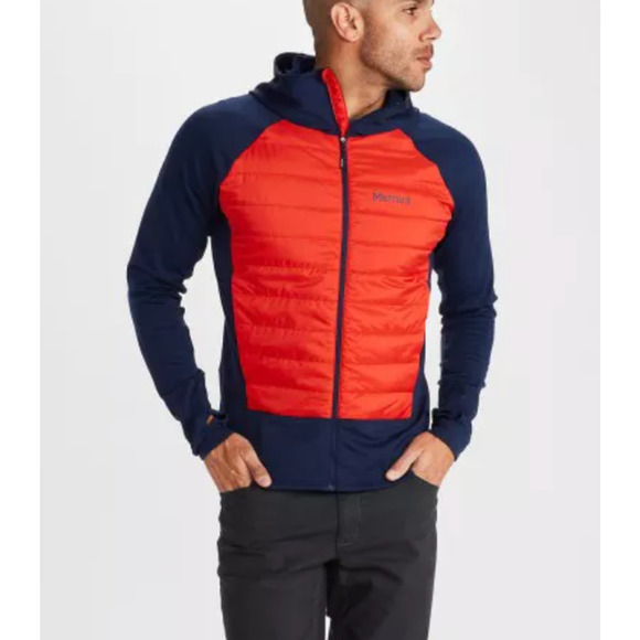 MARMOT Mens 2XL Jacket Variant Hybrid Hoody Hiking Outdoor Performance NWT - Picture 1 of 16